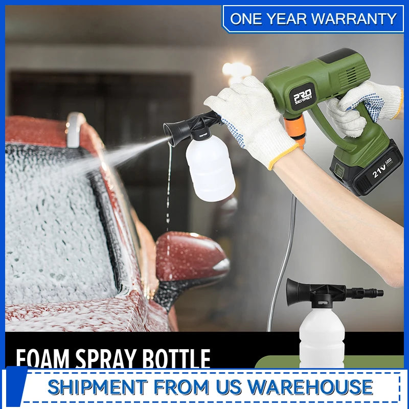 1500PSI Portable Handheld Cordless Pressure Washer