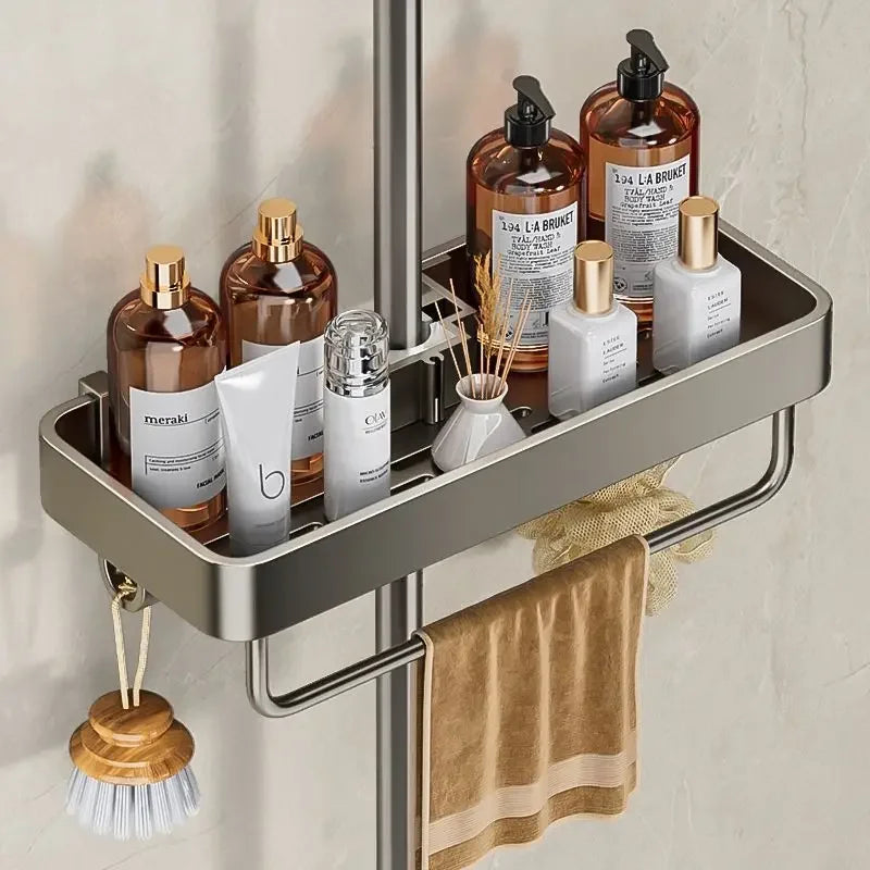 Bathroom Shower Shampoo Organizer Storage Shelf