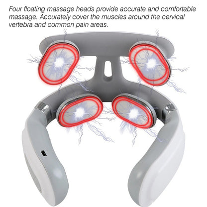 4 Head Neck and spine Massage Machine