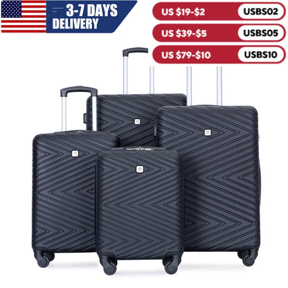 4-Piece Travel house Luggage Set