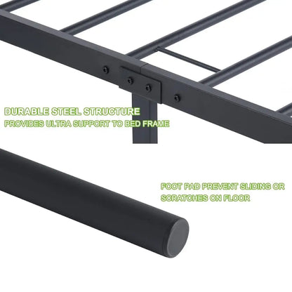 Queen Size Steel Foundation Metal Bed Frame