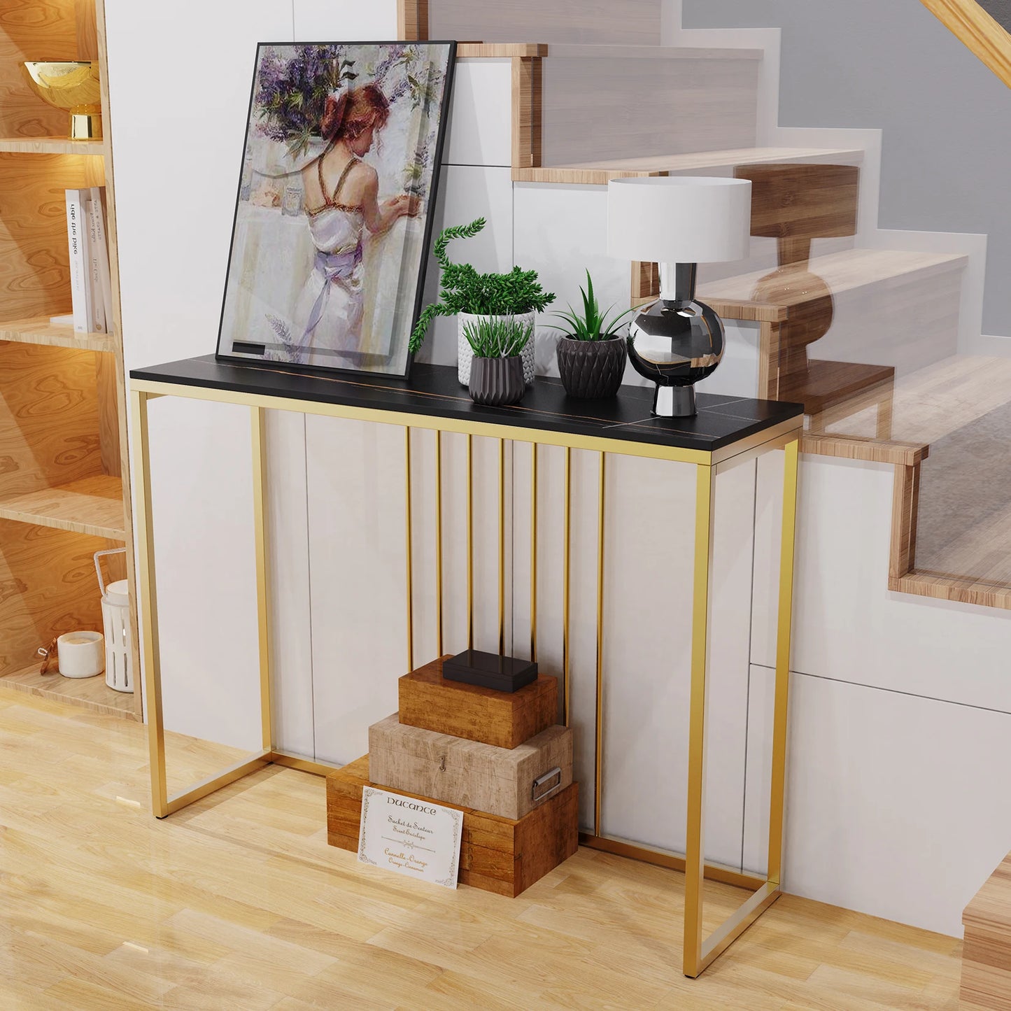 Modern Accent Console Table for Hallway Entryway