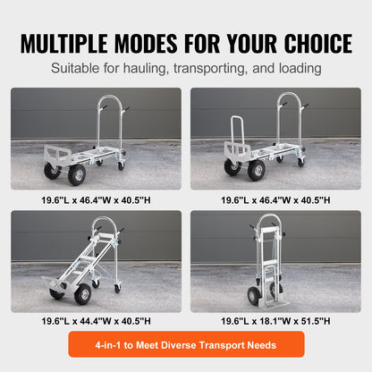 Heavy Duty Industrial Collapsible Dolly Cart