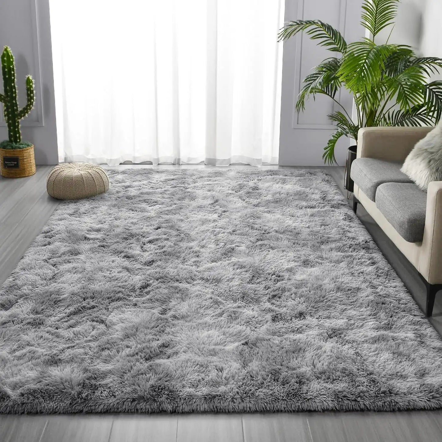 Super Soft Shaggy Rug for Livingroom, bedroom