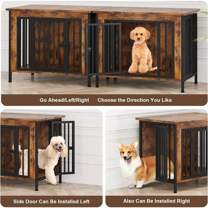31.5" Chew-Resistant Crates for Small and Medium Dogs
