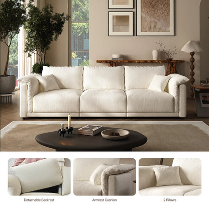 98.5" Cloud Modular Sectional Sofa