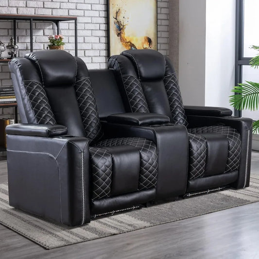 Electric Power Recliner Chairs with USB Ports and Cup Holders