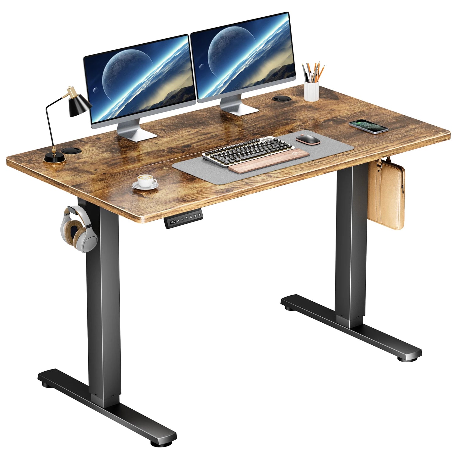 40x24 Inch Electric Standing Desk Workstation