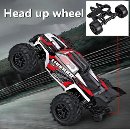 2024 New 1:16 Scale Large RC Control Car 2.4G 4WD Off Road Monster Truck