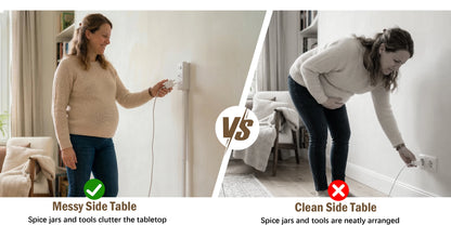 3 Style Retractable Sockets Adjustable Electrical Outlet Extender
