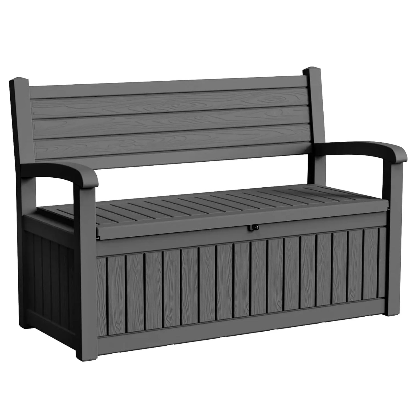 80 Gallon Waterproof Lockable Storage Bench