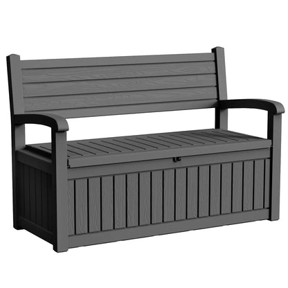 80 Gallon Waterproof Lockable Storage Bench