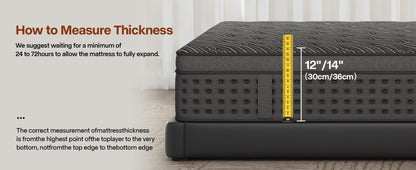 12"14"Twin Full Queen King Size Mattress