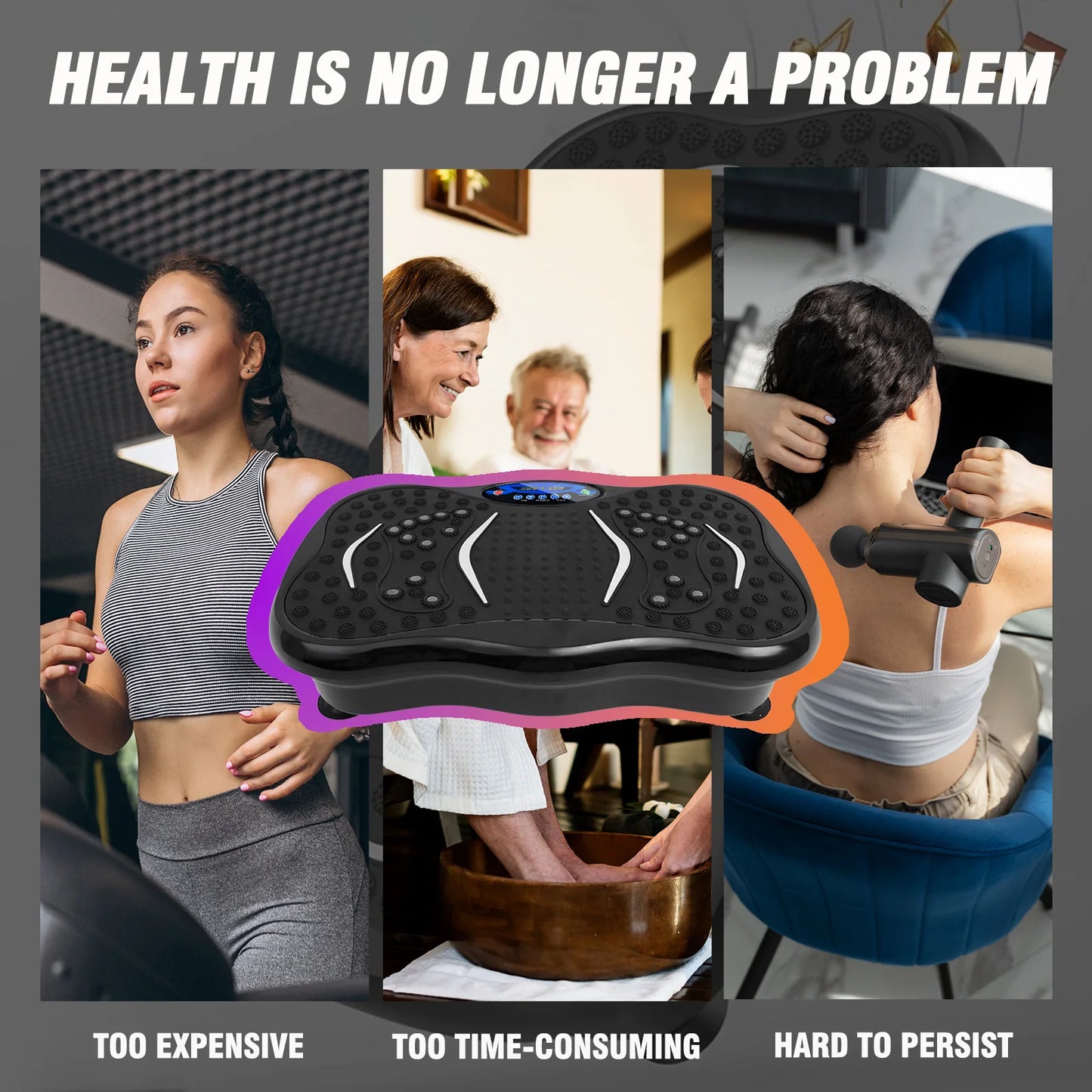 Fat-Burning Full Body Vibration Exercise Machine