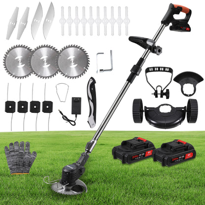 Electric Lawn Mower Cordless Grass Trimmer