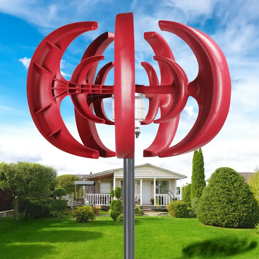 4500W Wind Turbines 5 Blades Axis Wind Generator