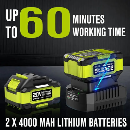 20V Powerful Electric Leaf Blower with Variable Speeds