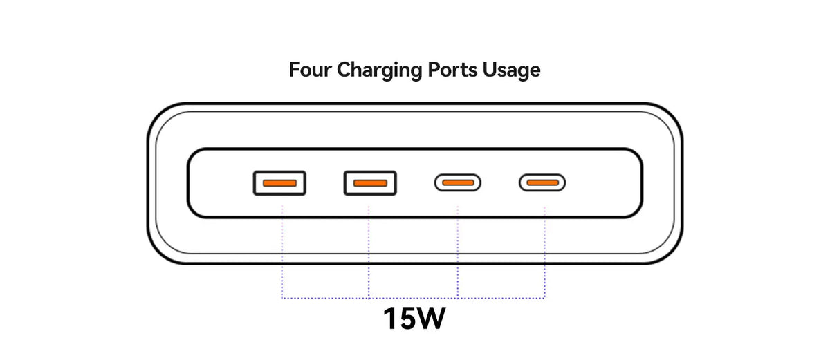 Power Strip 8-in-1 Desktop Charging Station