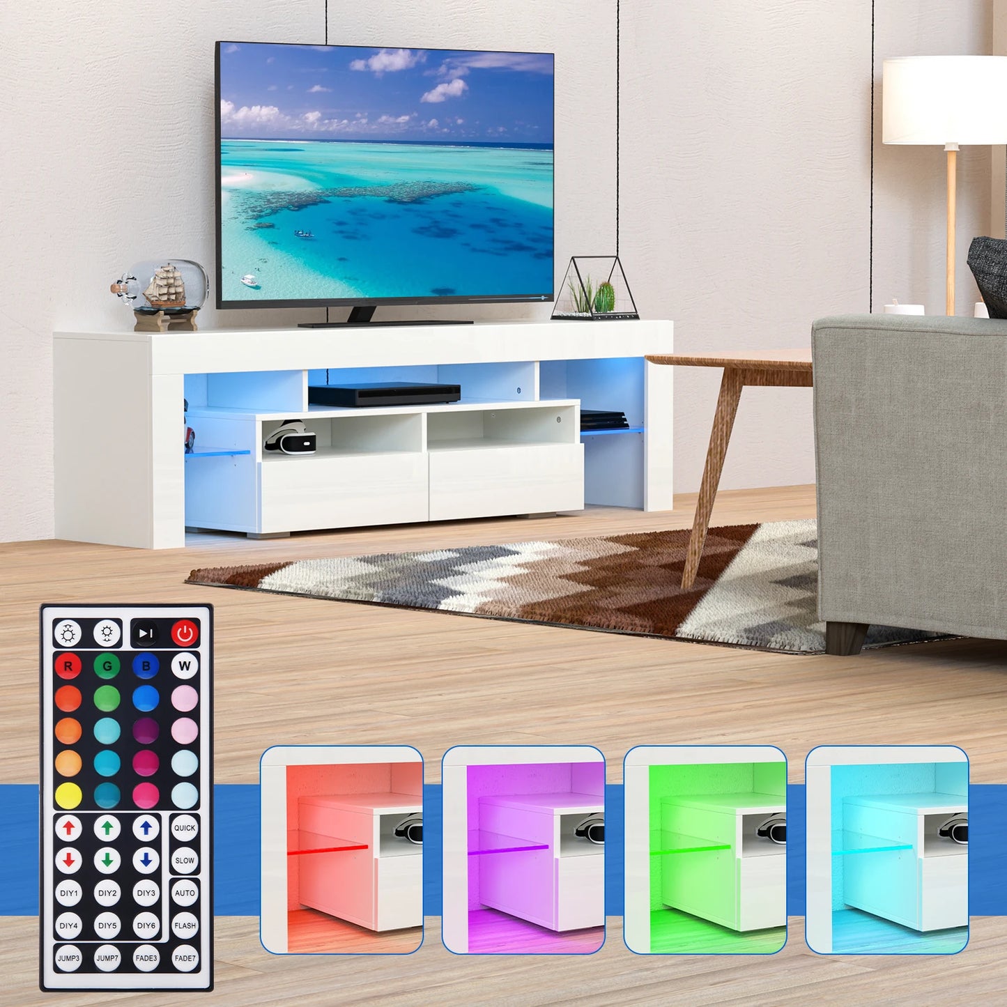 71IN LED TV Stand for 75/70/65-inch television