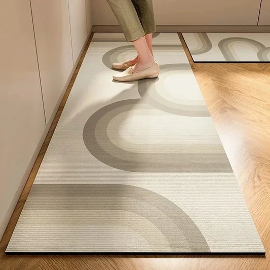 1 pc Japanese style soft kitchen diatomite mud floor mat