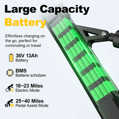 26" Electric Bike, with 21 Speed Dual Suspension