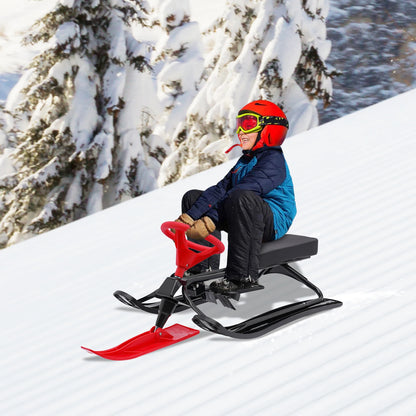 114*50*38cm Snow Racer Sled Slider Board