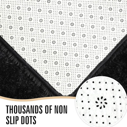 Fluffy Non-Slip Rugs for Hardwood Floors Room Decor