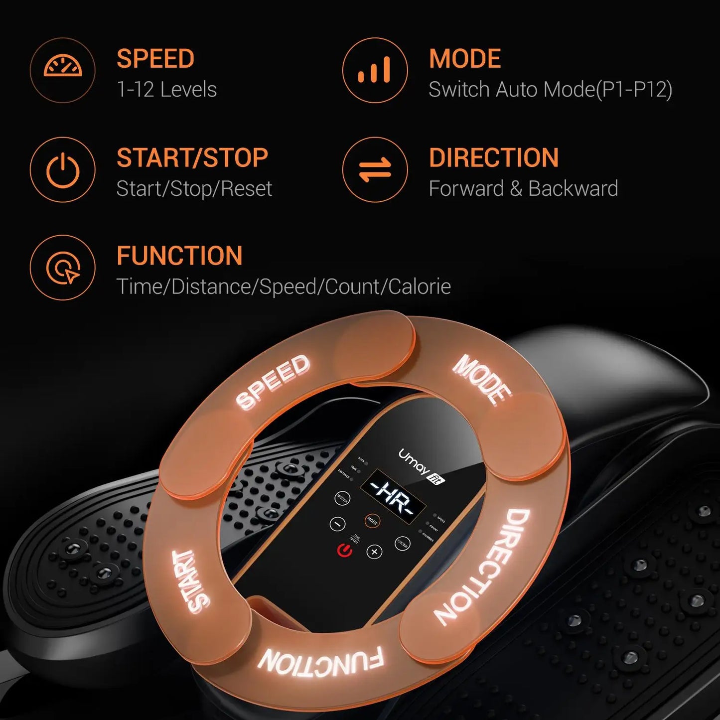 Quiet Portable Under Desk Elliptical for Seniors