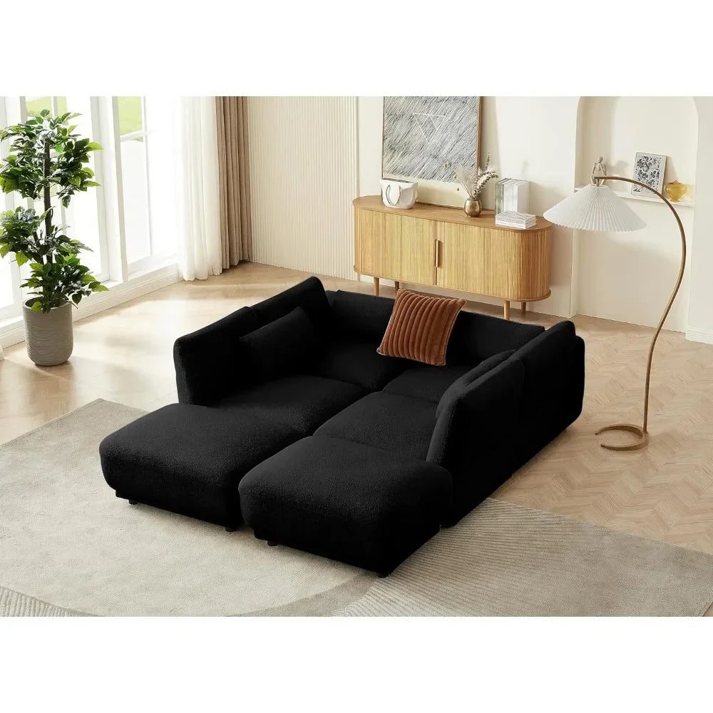 Convertible U-Shaped Sectional