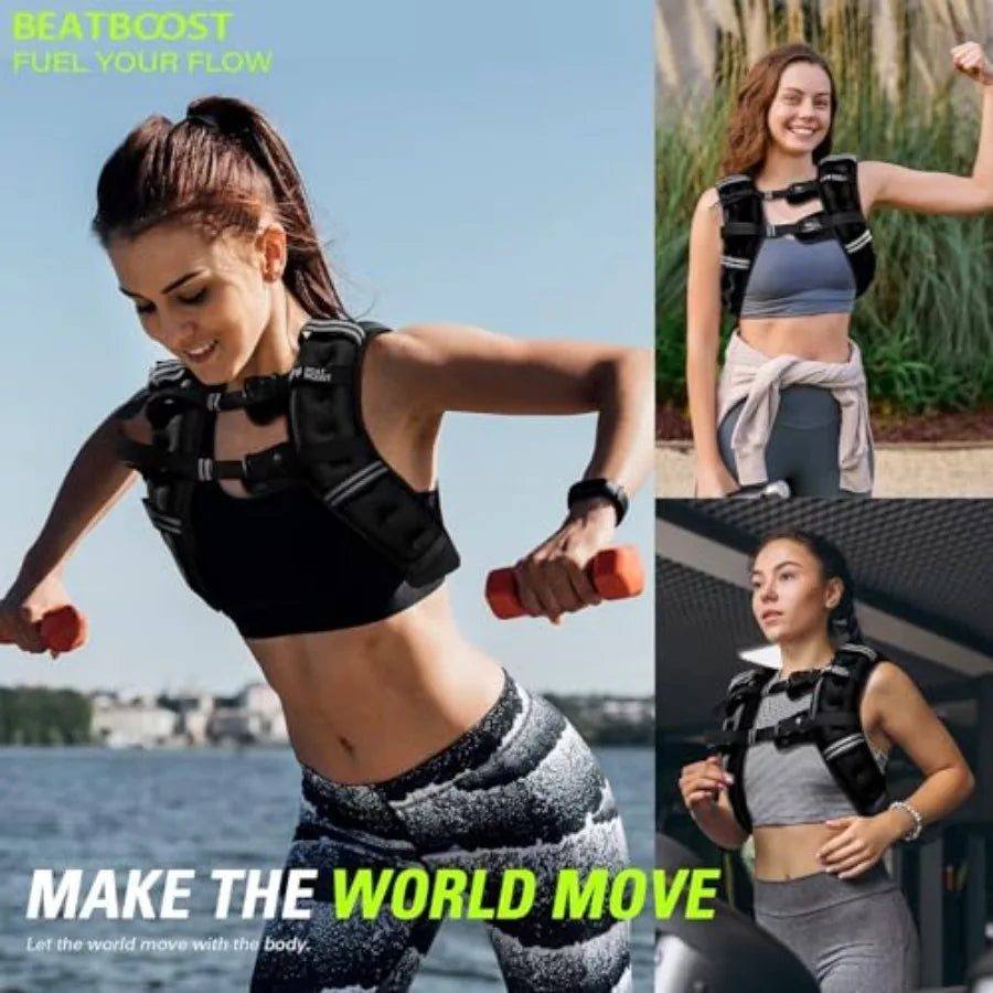 Women's Weighted Vest for Walking Strength Training