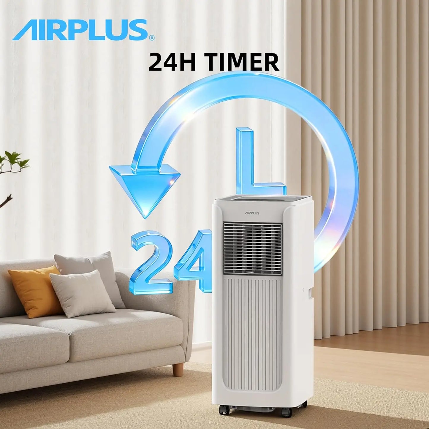 550 Sq Ft BTU Portable Air Conditioner AC Unit