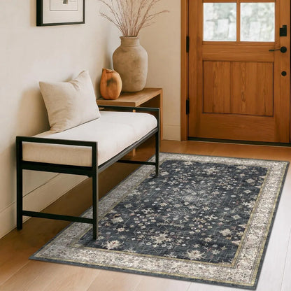 3x4 Non-Slip Mat for Entryway, Kitchen, and Bathroom