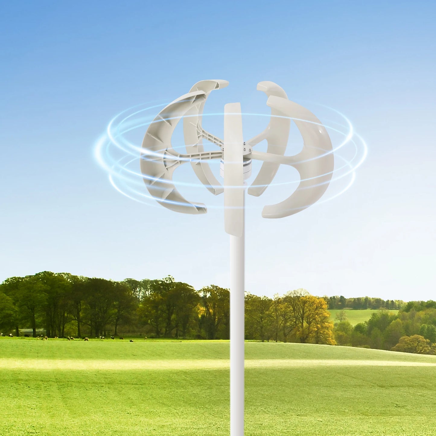 600W 12V/24V Wind Generator Solar Wind Turbine