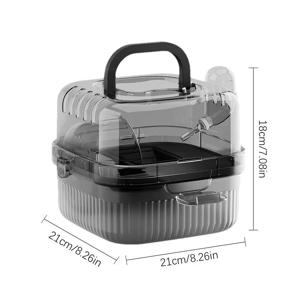 Habitat Small Lightweight Animal Carrier with Water Bottle