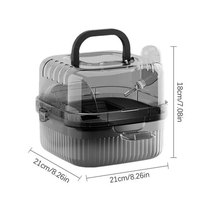 Habitat Small Lightweight Animal Carrier with Water Bottle