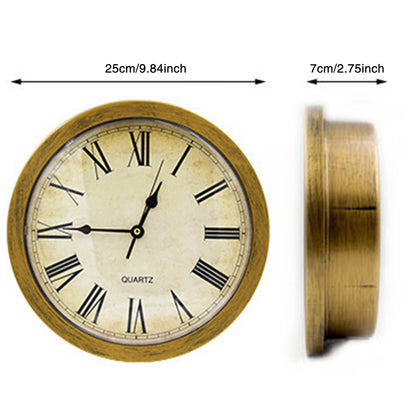 Hidden Safes Wall Clock with Secret Compartment Simple