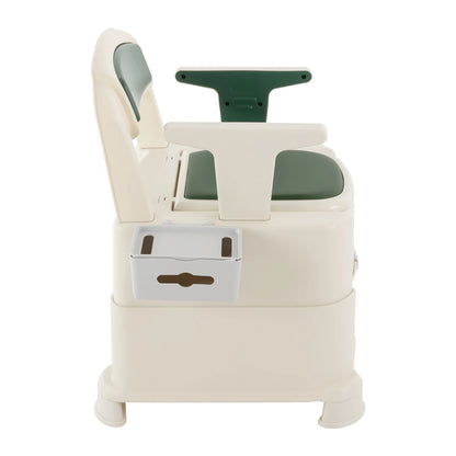 Bedside Commode Toilet with Sensor Night Light