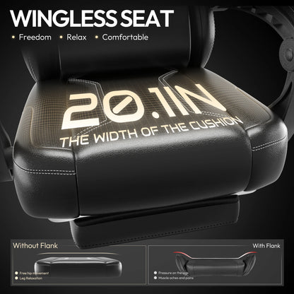 Gaming Chair with Pocket Spring Cushions