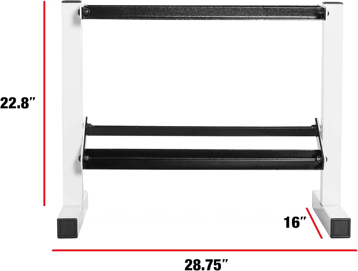 150 lb. Rubber Hex Dumbbell Set