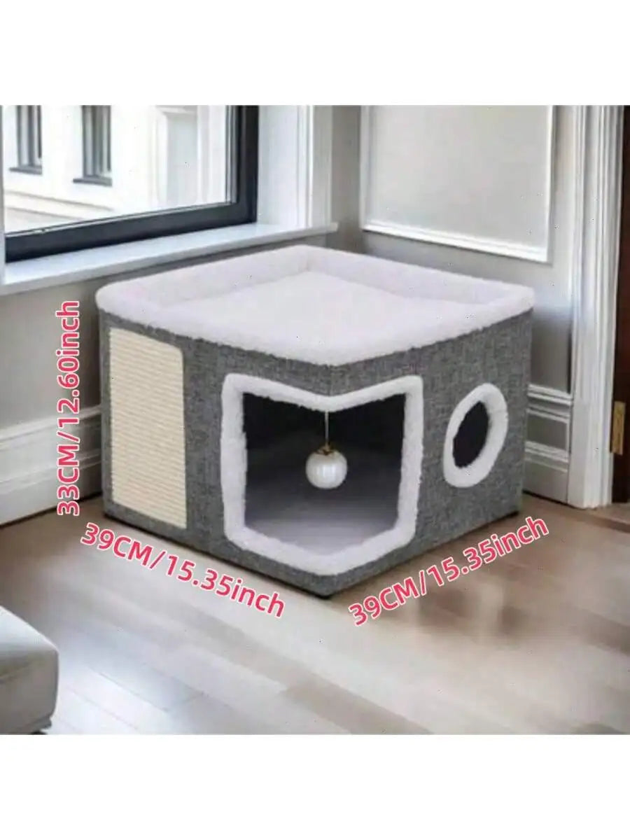 4-Season Multi-Level Cat House
