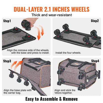22 Lbs. Capacity Airline Approved Pet Carrier
