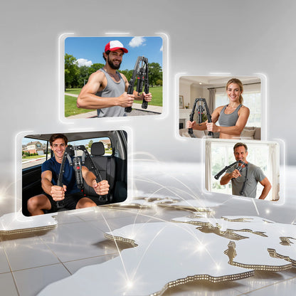 Full Body Power Trainer with Hydraulic Resistance