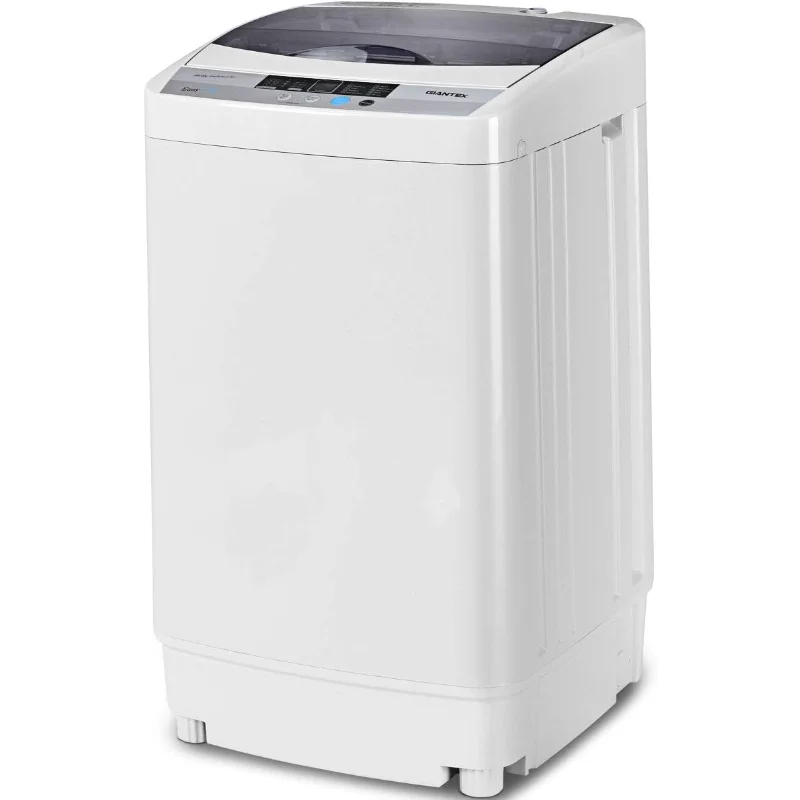 1.34 Cu.ft  Full-Automatic Washing Machine, Portable Compact