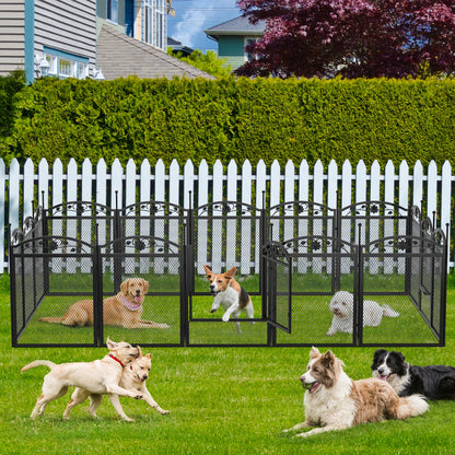 8 Panels Heavy Duty Dog Playpen Pen