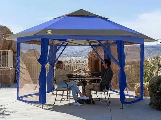 16x16 Pop up Gazebo with Mosquito Nettings