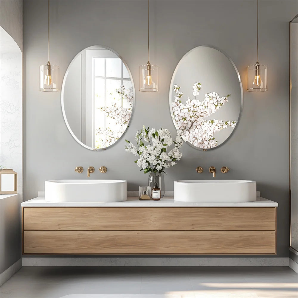 Beveled Edge Bathroom Vanity Mirror