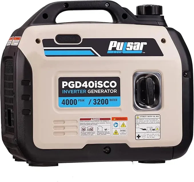 Ultra-Light Quiet 4000W Portable Gas Inverter Generator
