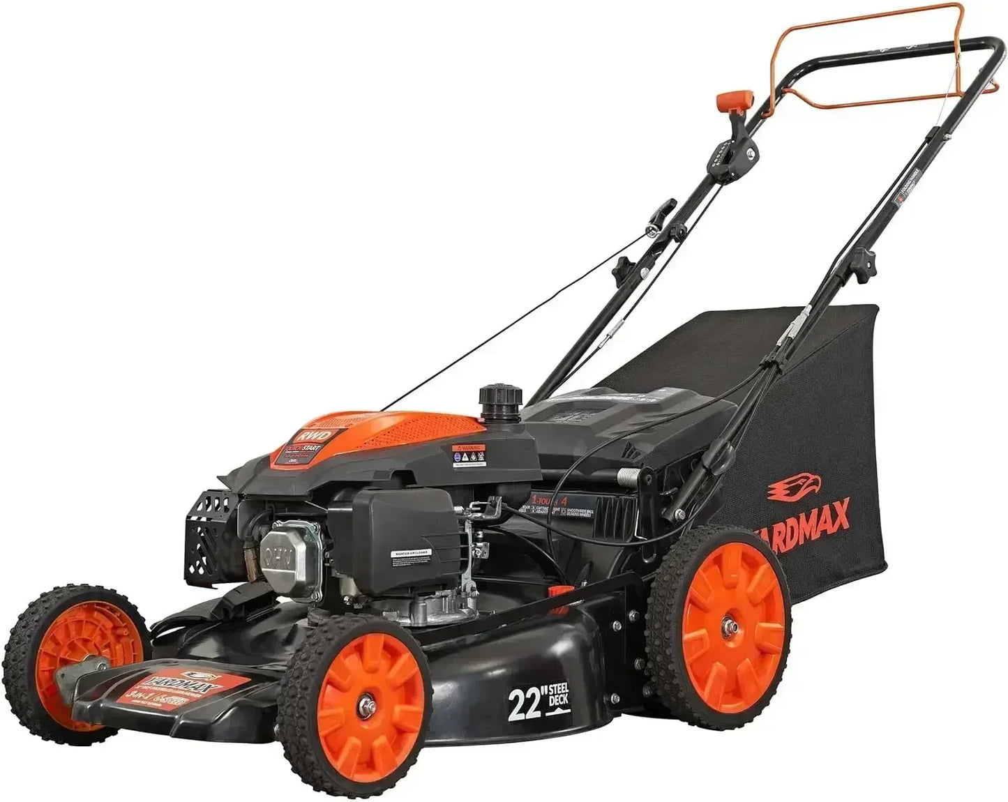 3-in-1 Gas Walk Behind Self-Propelled Mower