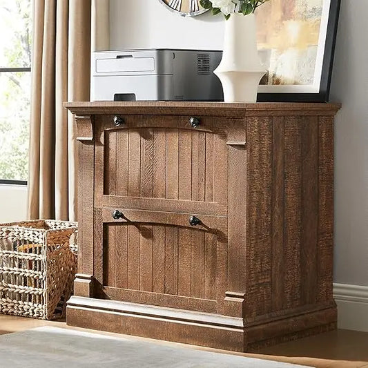 30" Lateral Filing Cabinet with Hanging File Folders