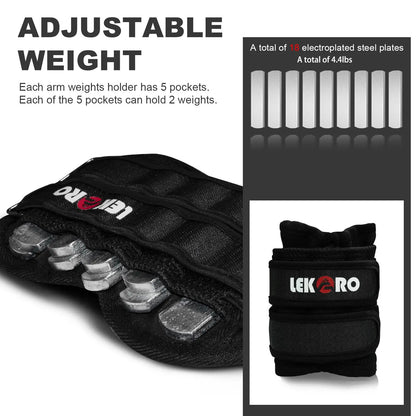 Adjustable Wrist Ankle Weights for Men and Women